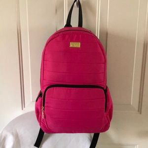 New with tags Betsy Johnson Pink Nylon Backpack
